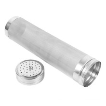 Dry Hopper Beer Filter 300 Micron Mesh Stainless Steel Dry Hopper Brewing Filter for Corny Keg Homebrewing